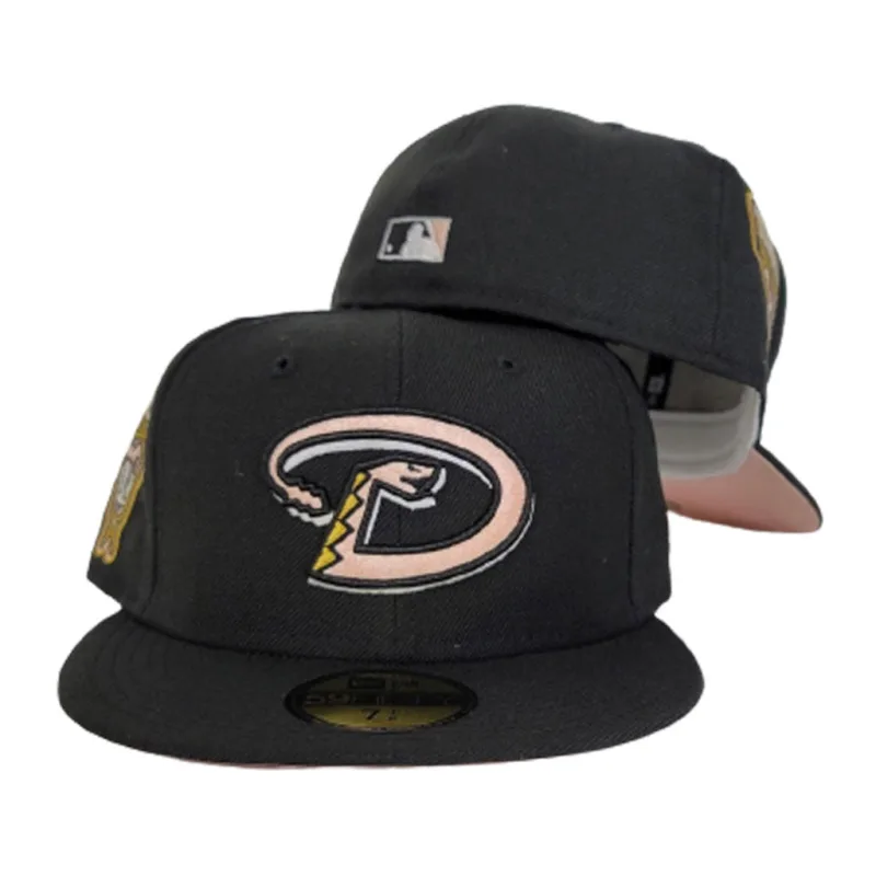 New Era Arizona Diamondbacks fitted hat black colorway - 1998 Inaugural Season Fitted: New Era Honors Arizona Diamondbacks’ Historic Debut