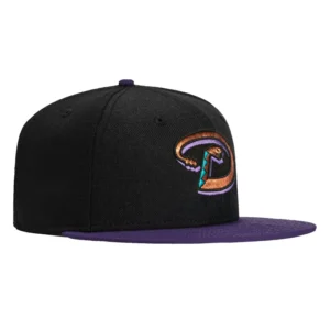 New Era Arizona Diamondbacks fitted hat Black, Purple colorway - New Era Drops Clean Diamondbacks Fitted in Black and Purple