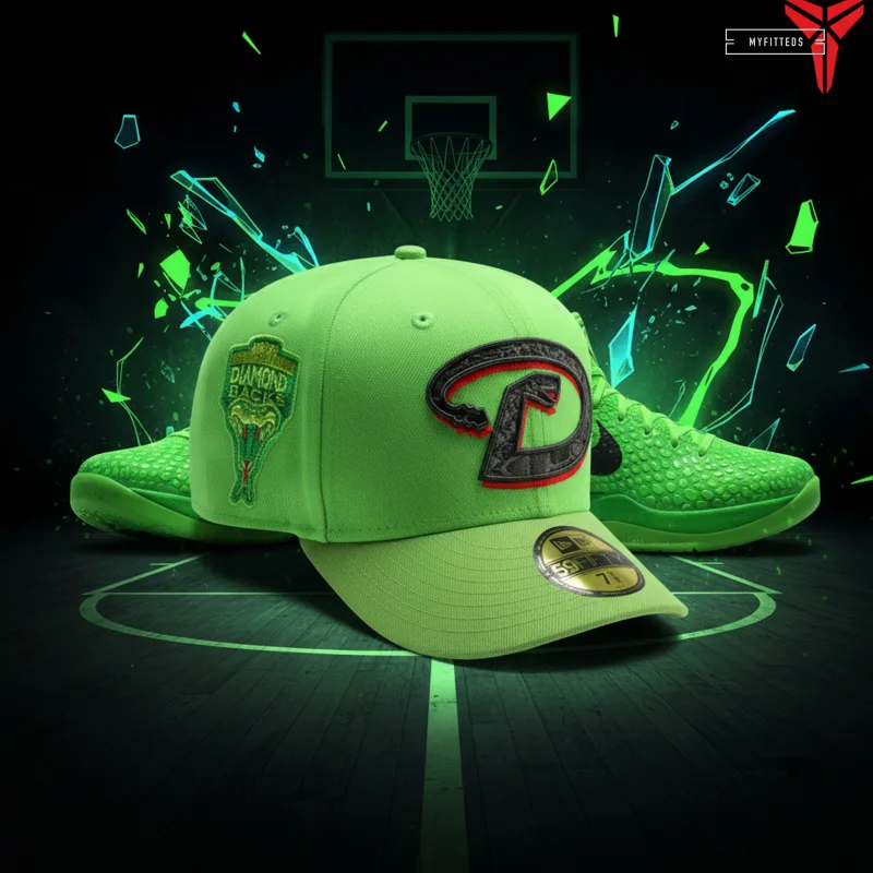 New Era Arizona Diamondbacks fitted hat red colorway - 1998 Inaugural Season Fitted: New Era Drops Diamondbacks Grinch-Inspired 59FIFTY