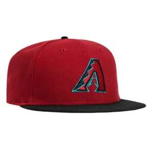 New Era Arizona Diamondbacks fitted hat Sedona Red, Black colorway - Arizona Diamondbacks Get Clean Fitted in Sedona Red and Black