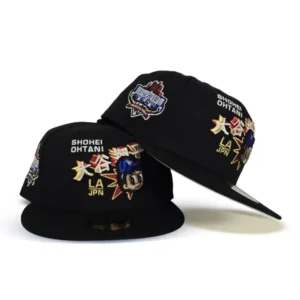 New Era Los Angeles Dodgers fitted hat black, gray, tan colorway - Ohtani Era Anniversary Fitted: New Era Drops Glow-In-Dark Dodgers 40th Tribute
