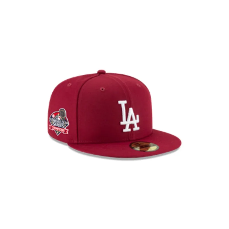 New Era Los Angeles Dodgers fitted hat gray, burgundy colorway - 2024 World Series Champions Fitted: New Era Celebrates Dodgers Historic Victory