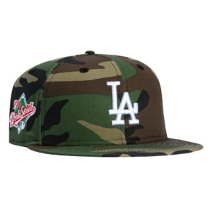 New Era Los Angeles Dodgers fitted hat Camo colorway - 1988 World Series Fitted: New Era Drops Dodgers Championship Camo Tribute