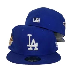 New Era Los Angeles Dodgers fitted hat royal colorway - 1959 All-Star Game Fitted: New Era Drops Light Royal Dodgers Cooperstown Tribute
