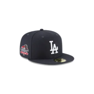 New Era Los Angeles Dodgers fitted hat navy, gray, blue colorway - 2024 World Series Champions Fitted: New Era Drops Dodgers Championship Celebration