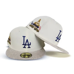 New Era Los Angeles Dodgers fitted hat white, green colorway - New Era Dodgers Fitted Drops with Clean Off-White and Green Colorway