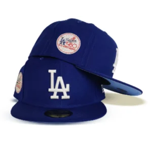New Era Los Angeles Dodgers fitted hat blue, royal colorway - 1980 All-Star Fitted: New Era Drops Royal Blue Dodgers Tribute with Swarovski Crystals