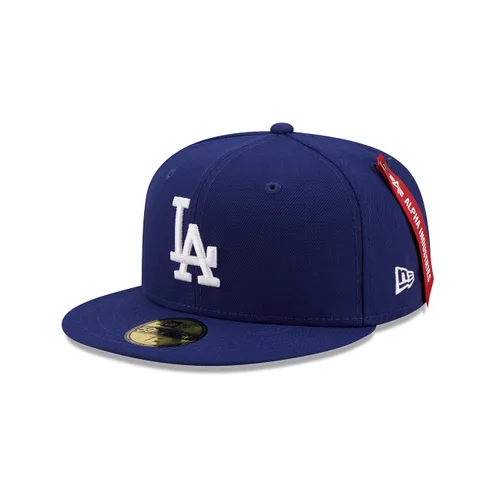 New Era Los Angeles Dodgers fitted hat blue, green, royal colorway - Alpha Industries x Dodgers Fitted Brings Military Vibes to LA