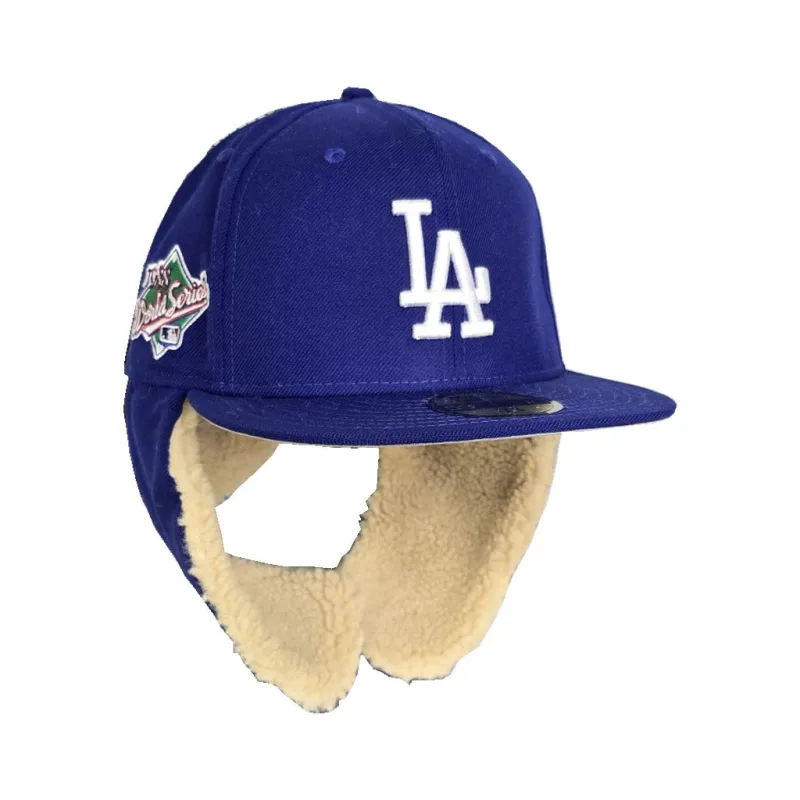 New Era Los Angeles Dodgers fitted hat gray, blue, royal colorway - 1988 World Series Fitted: New Era Honors Dodgers’ Miracle Championship Run