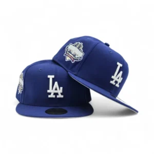 New Era Los Angeles Dodgers fitted hat gray, blue, royal colorway - 40th Anniversary Fitted: New Era Celebrates Dodgers Milestone with Royal Blue 59FIFTY