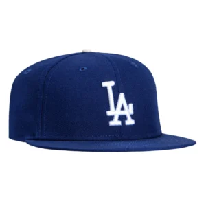 New Era Los Angeles Dodgers fitted hat Royal, White colorway - New Era Drops Clean Dodgers Fitted in Classic Royal Blue
