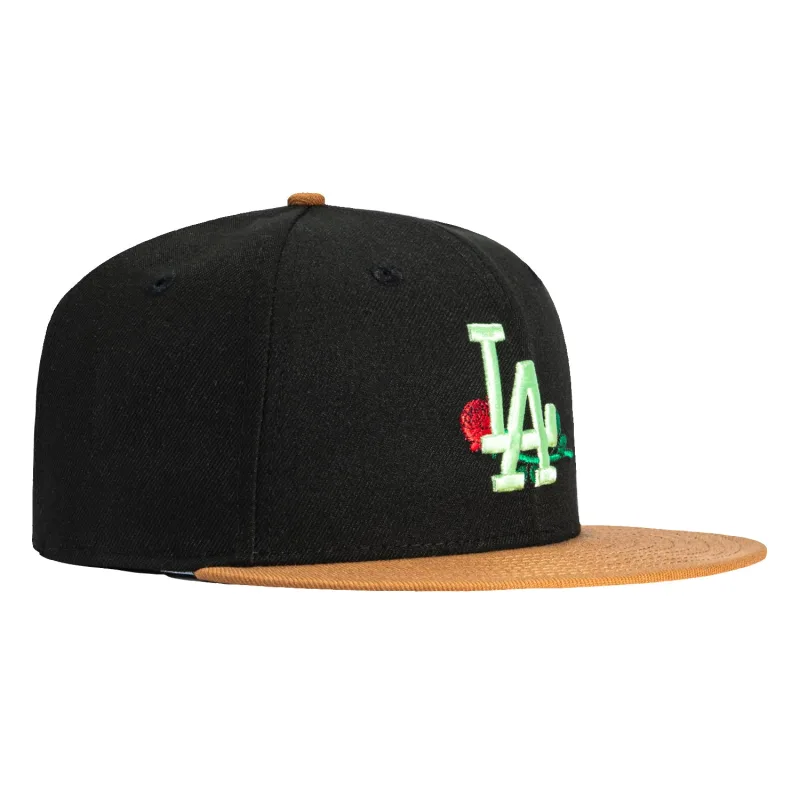 New Era Los Angeles Dodgers fitted hat Black, Khaki colorway - New Era’s Salt Water Taffy Dodgers Fitted Brings Coastal Vibes to LA
