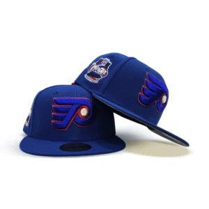 New Era Philadelphia Flyers fitted hat gray, blue, royal colorway - Flyers Fans Get Clean Winter Classic Fitted with Side Patch Detail