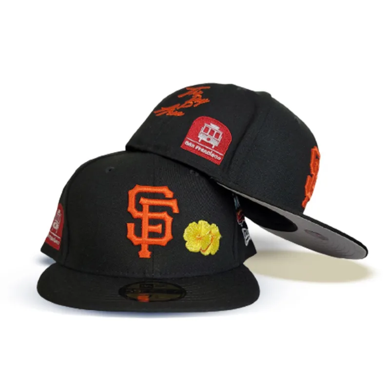 New Era New York Giants fitted hat black, grey colorway - New Era Drops Clean Giants Fitted with City Transit Vibes