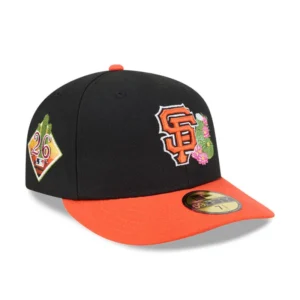 New Era New York Giants fitted hat Black, Orange colorway - New Era Drops Clean Giants Fitted for 2026 Spring Training
