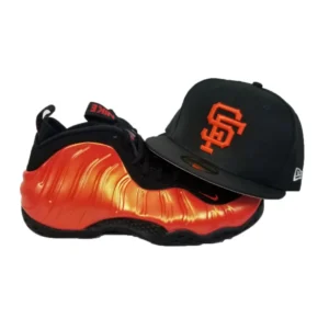 New Era New York Giants fitted hat red colorway - New Era Drops Fresh Giants Fitted Perfect for Foamposite Habanero Red