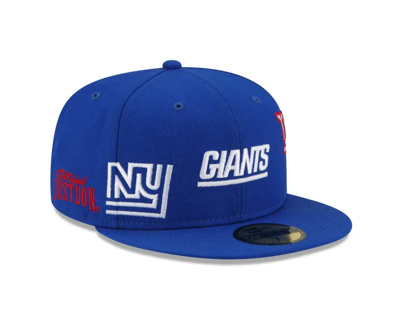 New Era New York Giants fitted hat gray, blue, royal colorway - New Era x Just Don Giants Fitted Brings Royal Blue Vibes