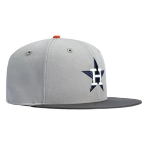 New Era Houston Astros fitted hat Grey, Graphite colorway - New Era Drops Clean Astros Fitted in Grey Graphite Colorway
