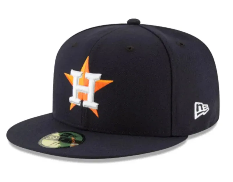 New Era Houston Astros fitted hat Men's colorway - New Era Drops Clean Astros Fitted in Classic Navy Colorway