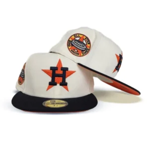 New Era Houston Astros fitted hat orange colorway - New Era Drops Clean Houston Astros Fitted in Bold Orange