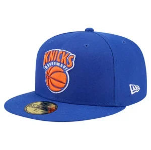 New Era New York Knicks fitted hat Men's colorway - New Era Drops Clean Knicks Fitted in Classic Blue Colorway