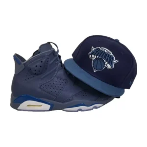 New Era New York Knicks fitted hat blue colorway - New Era Drops Clean Knicks Fitted to Match Jordan 6 Diffused Blue