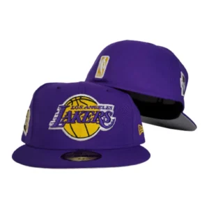 New Era Los Angeles Lakers fitted hat purple colorway - New Era Drops Lakers Fitted with NBA Finals Side Patch