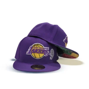 New Era Los Angeles Lakers fitted hat purple colorway - Lakers Fans Get Purple Patchwork Fitted from New Era