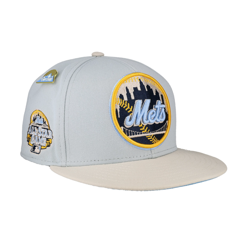 New Era New York Mets fitted hat blue colorway - 2013 All-Star Fitted: New Era Mets Mountain Sunrise Collection Celebrates Citi Field’s Midsummer Classic