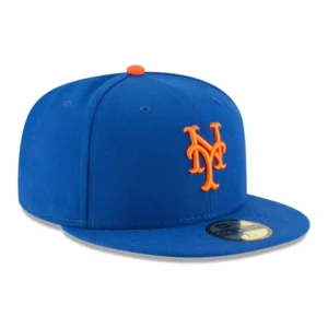 New Era New York Mets fitted hat Royal colorway - New Era Drops Clean Mets Fitted in Royal Blue Colorway