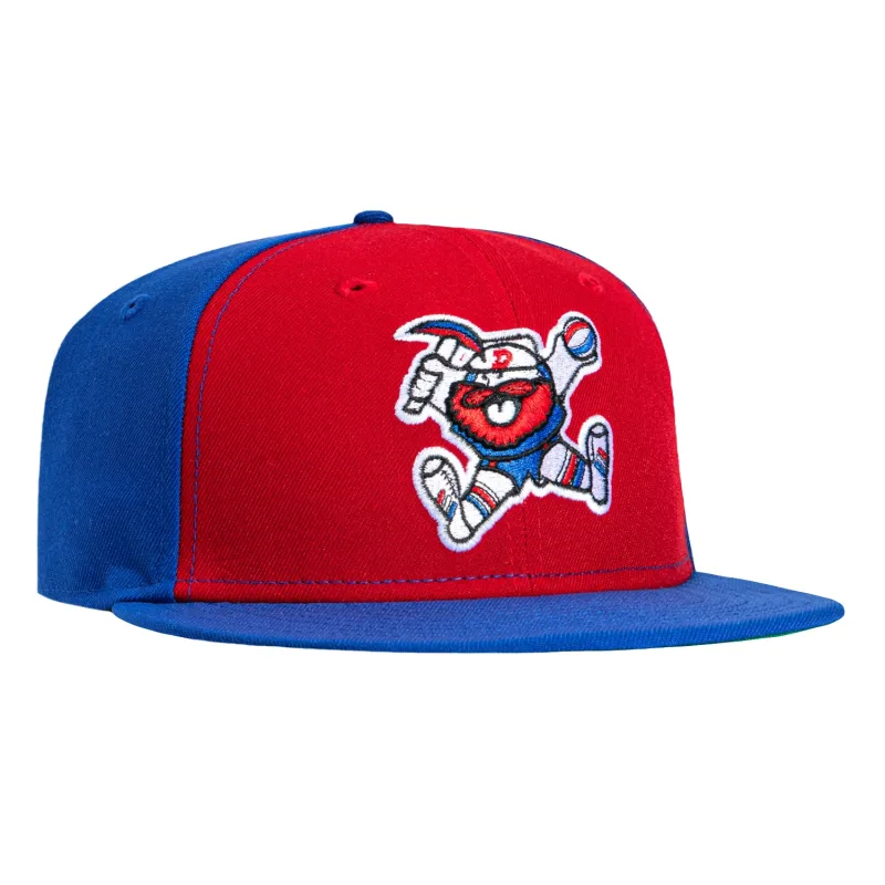 New Era Denver Nuggets fitted hat Red, Royal colorway - New Era Drops Classic Nuggets Fitted in Bold Red and Royal Colorway