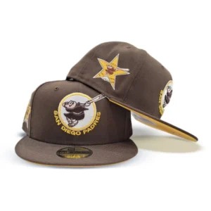 New Era San Diego Padres fitted hat yellow, brown colorway - 1978 All-Star Game Fitted: New Era Honors San Diego’s Historic Midsummer Classic