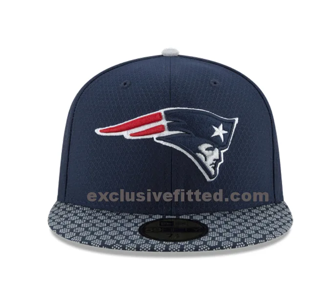 New Era New England Patriots fitted hat - Super Bowl LII Fitted: New Era Drops Patriots Sideline Commemorative 59FIFTY