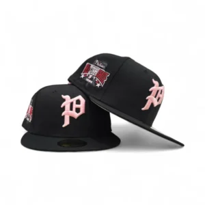 New Era Philadelphia Phillies fitted hat black, gray, pink colorway - 1996 All-Star Game Fitted: New Era Drops Phillies Black and Pink Tribute