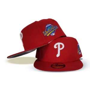 New Era Philadelphia Phillies fitted hat gray, red colorway - 1993 World Series Fitted: New Era Drops Phillies Championship Tribute in Classic Gray