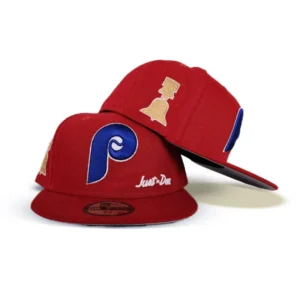 New Era Philadelphia Phillies fitted hat gray, red colorway - 1976 All-Star Game Fitted: New Era’s Gray Bottom Phillies Tribute Celebrates Baseball’s Bicentennial Summer