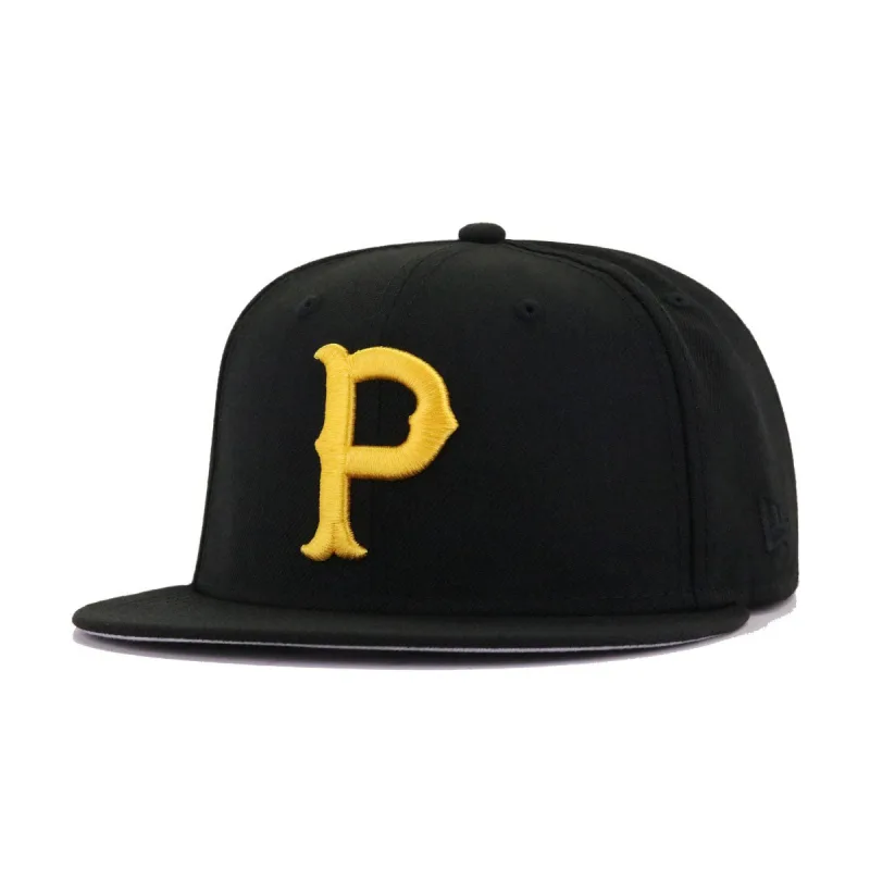 New Era Pittsburgh Pirates fitted hat black, yellow, gold colorway - 1925 World Series Fitted: New Era Celebrates Pirates’ Historic Championship Victory