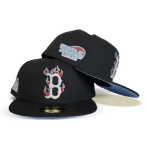 New Era Boston Red Sox fitted hat black, red, blue colorway - Breaking the Curse Fitted: New Era Drops Red Sox 2004 World Series Championship Tribute