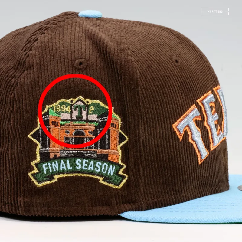 New Era New York Rangers fitted hat red colorway - Factory Imperfection Fitted: New Era’s Damaged Texas Rangers 2020 Inaugural Season Cap at Bargain Price