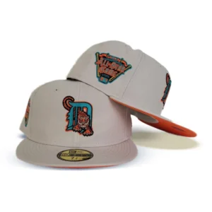 New Era Detroit Tigers fitted hat orange, cream colorway - 2005 All-Star Game Fitted: New Era’s “Cream Of The Crop” Tigers Tribute Celebrates Detroit’s Midsummer Classic