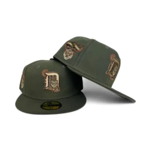 New Era Detroit Tigers fitted hat gray, green, olive colorway - 2000 All-Star Game Fitted: New Era’s Olive Green Tigers Tribute Brings Atlanta Memories to Detroit