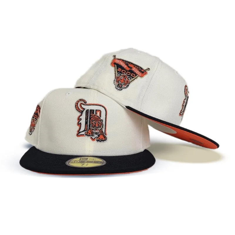 New Era Detroit Tigers fitted hat orange colorway - New Era Tigers Fitted Drops in Clean Orange Colorway