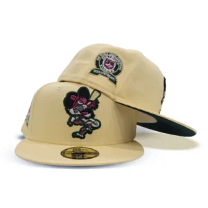 New Era Detroit Tigers fitted hat red, green, yellow colorway - 1968 World Series Fitted: New Era’s Soft Yellow Tigers Championship Tribute