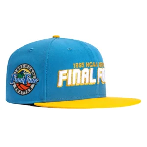 New Era Boston Bruins fitted hat Light Blue, Gold colorway - UCLA Bruins 1995 Final Four Fitted Drops at Hat Club