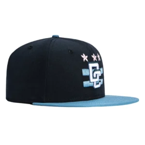 New Era Washington Nationals fitted hat Navy, Indigo colorway - Washington Nationals 2025 City Connect Fitted Drops in Navy and Indigo
