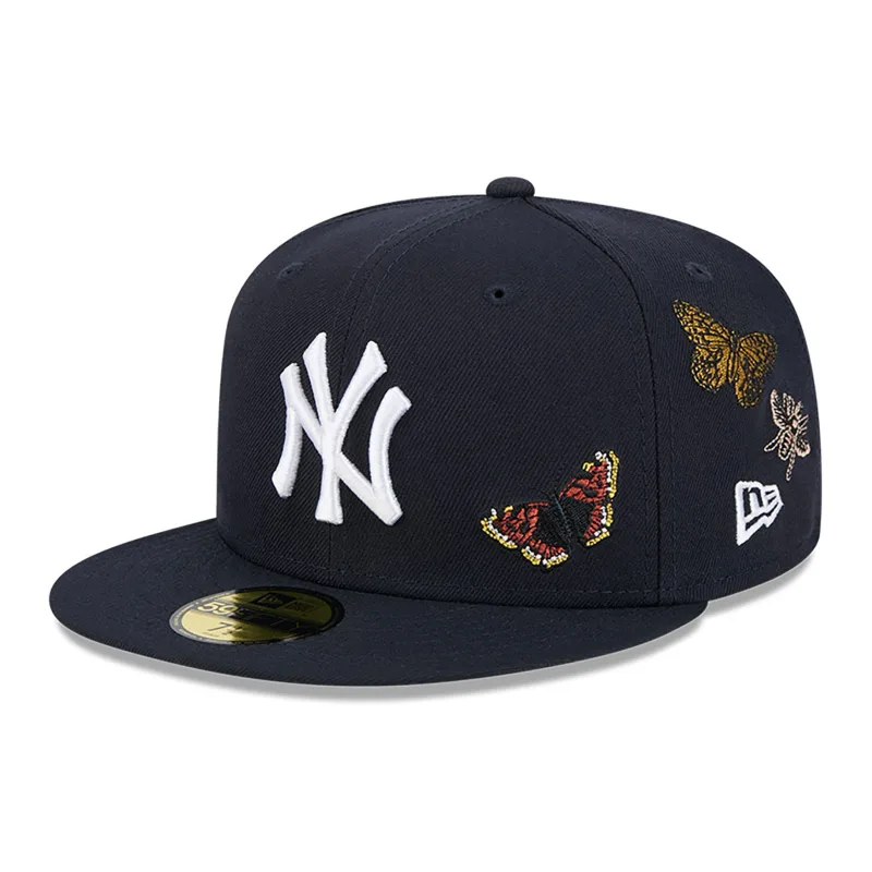New Era New York Yankees fitted hat navy, gray, blue colorway - Yankees Fitted Gets Clean Navy and Gray Treatment from New Era