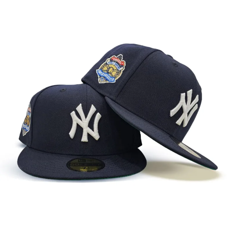 New Era New York Yankees fitted hat navy, blue, green colorway - Murderers’ Row Fitted: New Era Honors 1927 Yankees Championship Legacy