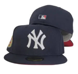 New Era New York Yankees fitted hat navy, red, blue colorway - 1950 World Series Fitted: New Era Celebrates Yankees Championship Sweep