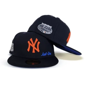 New Era New York Yankees fitted hat navy, blue, royal colorway - 2008 All-Star Game Fitted: New Era Drops Yankees Side Patch Tribute
