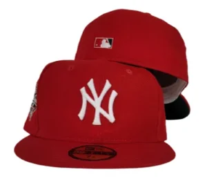 New Era New York Yankees fitted hat red, green colorway - 2000 World Series Fitted: New Era Drops Yankees Championship Tribute in Bold Red and Green